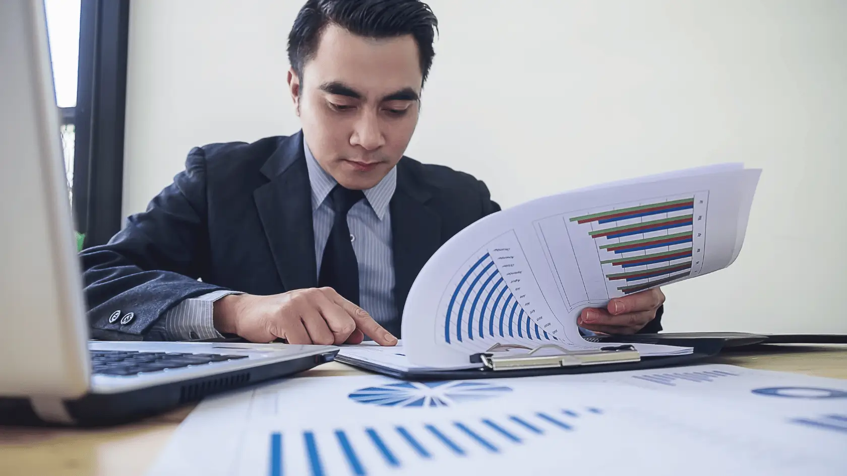 CPA and financial advisor reviewing a planning framework together in a professional meeting